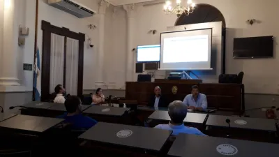 Reunión de la comisión de Acuerdos