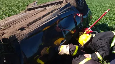 El siniestro vial se produjo en la Ruta Nacional N° 12, a la altura del kilómetro 427.