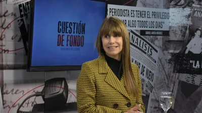 La ministra Sonia Velázquez en el programa Cuestión de Fondo (Canal 9, Litoral), analizó la situación post Covid-19 como consecuencia de los trabajadores de la Salud.
