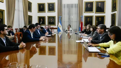 El gobierno recibió a intendentes de Cambiemos en el marco de la emergencia