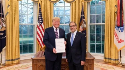 Trump con Argüello