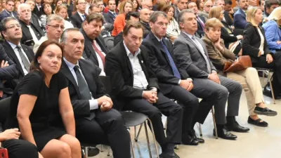 Urribarri y Varisco en la apertura del año judicial