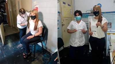 vacunación Covid en Paraná