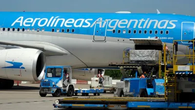 avión Aerolíneas vacunas