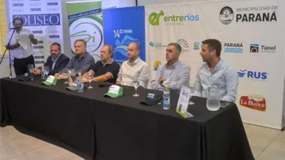 Presentaron la 14ª edición de la maratón de aguas abiertas Villa Urquiza-Paraná