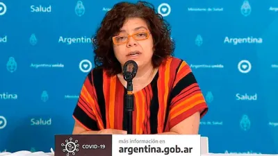 La ministra de Salud Carla Vizzotti anunció que tiene Covid-19