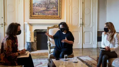 Carla Vizzotti se reunió con la Encargada de Negocios de Estados Unidos