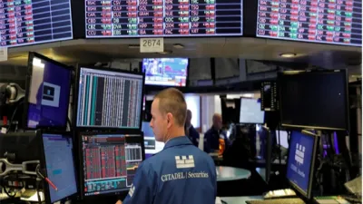 El New York Stock Exchange (NYSE) en Wall Street 