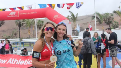 Beach Volley: la entrerriana Ana Gallay inició con un bronce el Circuito Sudamericano