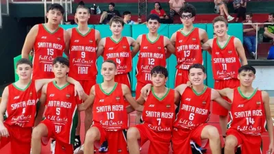 Básquet: los U15 cerraron la primera fase de la Liga Provincial Masculina