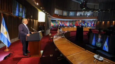 Fernández ante la CEPAL en Chile