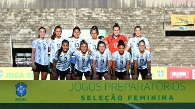Fútbol: con la entrerriana Yael Oviedo, Argentina sufrió una goleada ante Brasil