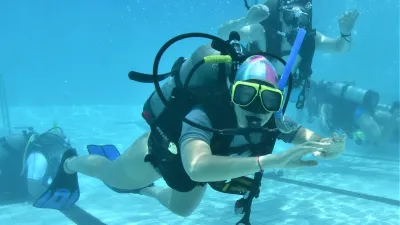 La Escuela de Buzos del CAE desarrollará un Bautismo de Buceo en Diamante