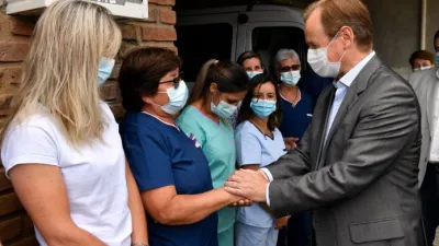 Bordet destacó el incremento del presupuesto de Salud en 2022