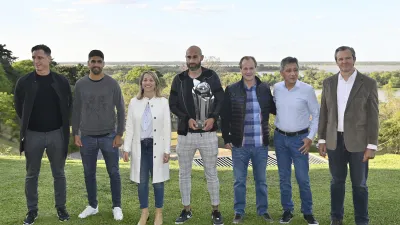 Bordet, junto a los campeones de la Copa Argentina: “Patronato hizo una campaña memorable”