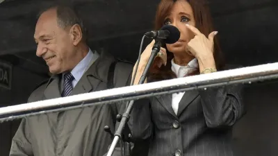 Zaffaroni con Cristina