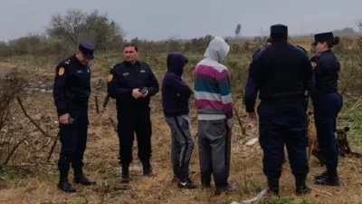 Rescataron a cuatro adolescentes perdidos.