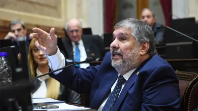 Imagen de archivo del senador José Mayans, el líder del bloque mayoritario en el Senado.