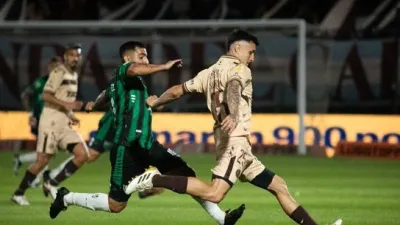 Con el tiro del final, Platense igualó a puro gol con San Martín de San Juan