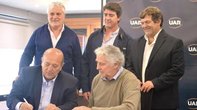 Firma de convenio