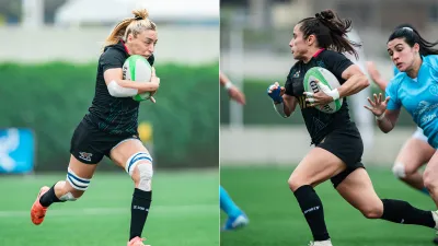 Antonella Reding y Paula Pedrozo