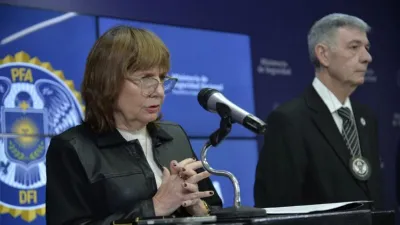 Bullrich Patricia anuncio controles Hidrovía