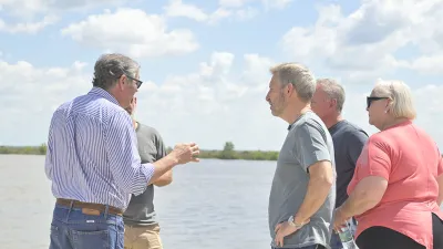 El gobernador Rogelio Frigerio destacó el potencial estratégico del Puerto Ibicuy.