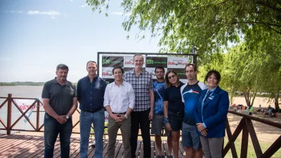 El Campeonato Argentino de Remo Máster se realiza por primera vez en Entre Ríos