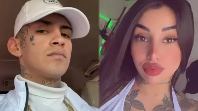 L-Gante y Tamara Báez