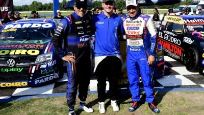 Gastón Mazzacane, Otto Fritzler y Mariano Werner | TC Pick Up 2025