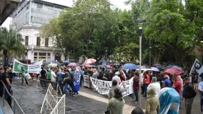 protesta municipales Concordia