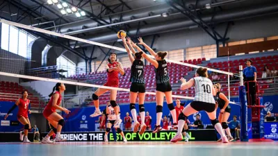 Vóley: con la entrerriana María Eugenia Martínez, “Las Panteritas” perdieron el invicto