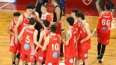 Equipo masculino de básquet de Rocamora.